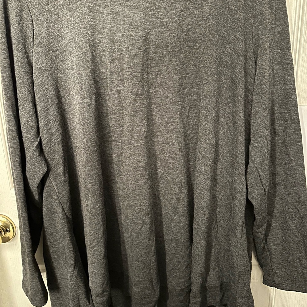 Long sleeve oversized top